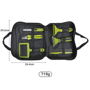 Vendita calda kit per la cura degli animali domestici 6 strumenti pettine per la rimozione dei peli del cane all'ingrosso fabbrica pettine per cani spazzola per gatti pettine per animali domestici - Product Image 2