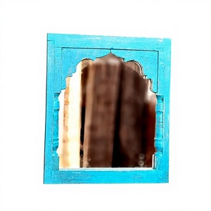 Authentic Handcrafted Modern Wooden <b>Mirror</b> Frame Perfect Wedding Gift and Home Upgrade for Style Enthusiasts Wall Decor India - Product Image 1