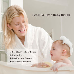 PRODIGY Bw006 Venta caliente lindo pulpo de dibujos animados cuidado suave silicona suave bebé champú cepillo con ventosa - Product Image 5