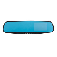 Caméra Full HD 1080P Prise en Charge de la Double Caméra Optionnelle Caméra de Tableau de Bord DVR Caméra de Recul Miroir