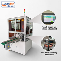 Machine intégrée TR-KL04 entièrement automatique pour l'enroulement et l'insertion de ruban adhésif sur papier isolant pour bobines de démarreur automobile