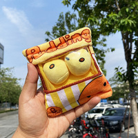 Pudding Un Sac De Collations Oreiller Biscuits Bouffées Au Fromage Boba En Peluche Jouet Alien Animal En Peluche Jouets Axolotl Licorne Oreiller Sac Cadeau