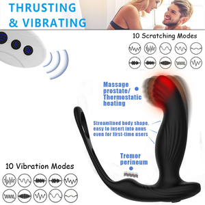 Tapón Anal Eléctrico <span class=keywords><strong>de</strong></span> Silicona, Estimulador Anal Vibrador con Control Remoto, 100% Impermeable, Masajeador Sexual para Adultos, Venta al por Mayor - Product Image 4