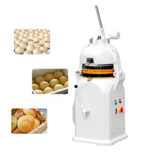 MYONLY Máquina Comercial para Hacer Bollos Blandos, Divisor de Masa de Pizza Automático Grande y Redondeador para Hamburguesa