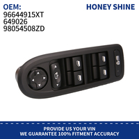 Interrupteur principal de lève-vitre électrique 96644915XT 649026 98054508ZD pour Peugeot 308 308CC 308SW Hatchback Estate 2007-2014