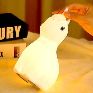 Lampe USB à capteur tactile en forme d'animal, lumière d'ambiance RGB pour chambre à coucher, adorable <span class=keywords><strong>licorne</strong></span> personnalisée, <span class=keywords><strong>veilleuse</strong></span> LED portable pour enfants - Product Image 5