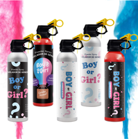 Bleu rose sexe révéler extincteur fournitures de fête sexe révéler fournitures de fête poudre Blaster Spray fumée canons SP-181