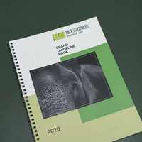 Carnets promotionnels personnalisés à spirale A4/A5, couverture rigide, 80 feuilles, avec papier offset pour impression de brochures/livrets