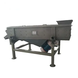 304 Stainless Steel Linear Vibrating Screen Screening Machine For Sieving Coffee Beans