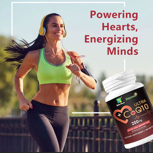 Pure Coenzyme Q10 Capsule Softgel Etiqueta privada Vendedor caliente Fabricante COQ 10 Natural Ultra COQ10 suplemento - Product Image 4