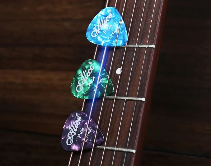 Assortimento Di Scelte Per Chitarra Celluloide Premium 100 Pz - Foto 7