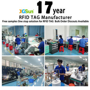 Étiquette RFID anti-métal flexible en PET, puce U <span class=keywords><strong>CODE8</strong></span> réinscriptible, autocollant durable et étanche pour cartes de contrôle d'accès métalliques - Product Image 6