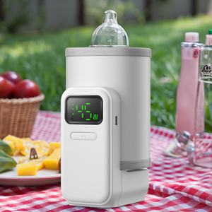 Chauffe-lait portable personnalisé à une touche, sans fil, 5000 mAh, chauffe-biberon électrique pour l'extérieur - Product Image 3