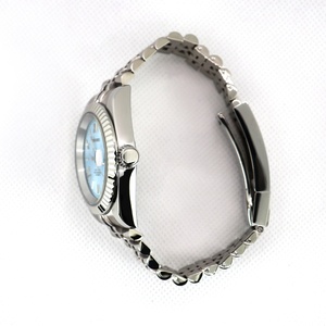 Montre automatique fine mécanique de style lumineux, résistante à l'eau, avec fermoir en acier inoxydable, diamètre 36/39 mm - Product Image 3