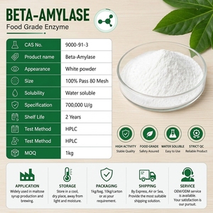 Bêta-amylase de qualité alimentaire 700000 U/g Préparations enzymatiques pour la production de sirop de <span class=keywords><strong>maltose</strong></span> - Product Image 4