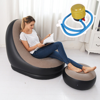 Canapé gonflable de salon en PVC, fauteuil paresseux de haute qualité pour adultes ou enfants, prix d'usine