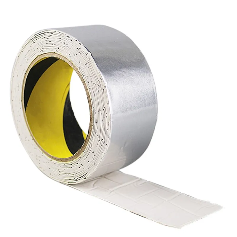Bande butyle adhésive de papier d'aluminium de joint en caoutchouc imperméable imperméable de preuve de l'eau