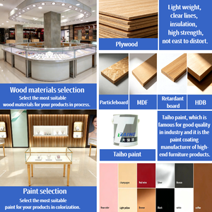 Moderna Vetrina Portatile Quadrata con Specchio e Illuminazione LED Multicolore, Robusta, Personalizzabile per Negozi - Product Image 5