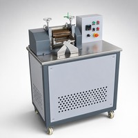 Máquina de Peletización de Plástico, Rodillo Bimetálico, Molino de Dos Rodillos, Resistente al Desgaste, Mezclador de Compuestos de Alta Densidad, Granulador, CE