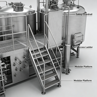 Équipement de brassage de bière commercial 3000L, cuve de fermentation d'alcool, cuve sous pression, réservoir de brasserie industrielle, vente en gros