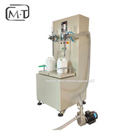 Remplisseur d'eau de Javel semi-automatique Agent chimique anti-corrosif nettoyant tambour bouteille machine de remplissage plastique liquide acide de chlore