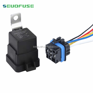 <span class=keywords><strong>Prise</strong></span> intégrée étanche démarrage moto 12V4 broche 5 40A modification relais automobile de voiture haute puissance à dos de fer - Product Image 5