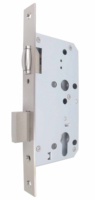 Serrure à rouleau de cylindre à mortaise Euro SS 304 finition satinée