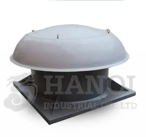 Plastique renforcé de fibre de verre Ventilateur d'extraction de toit industriel à haut rendement Ventilateur axial de ventilation industrielle
