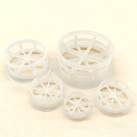 Anneau de filtration aléatoire Pingxiang Dai-Er 16-76mm pour l'élimination des COV et le traitement des gaz d'échappement des tours en plastique, et le lavage des gaz acides