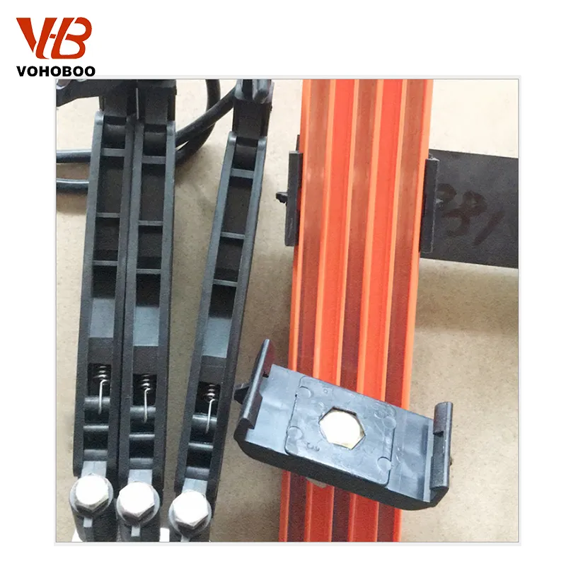 Crane Rail 4P Tro Reel Hiện Tại Collector Cho Trượt Liên Lạc Đường Bộ Thiết Bị Điện Thiết Bị Điện