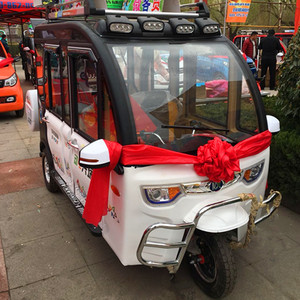 รถยนต์ไฟฟ้า 4 ที่นั่ง ระยะทางวิ่ง 101-200 กม. หลังคาพาโนรามา ไฟหน้า LED ระบบขับเคลื่อนล้อหน้า เกียร์ธรรมดา แอร์  ยานยนต์สำหรับผู้สูงอายุ - Product Image 1