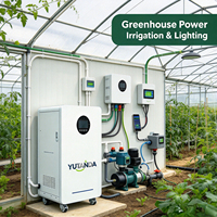 1. Batterie au lithium mobile YUTANDA 11000 Deep Cycles 14 kWh avec BMS intégré, garantie 10 ans pour usage domestique, solaire et d'urgence