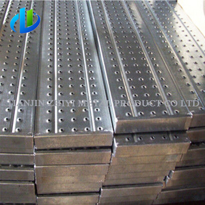 10 chân giàn giáo ván Kích thước xây dựng sàn Catwalk ván giàn giáo thép Ván nền tảng với lỗ giàn giáo Lưới Kim Loại ván - Product Image 5