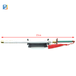 Aleación de zinc espada Metal llavero Anime espada llavero <span class=keywords><strong>mini</strong></span> katana para Demon Slayer Kochou <span class=keywords><strong>Shinobu</strong></span> - Product Image 4