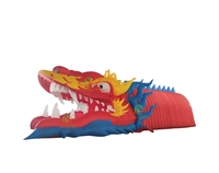 Poupées gonflables en forme de dragon de divertissement extérieur à grande échelle d'Aoqile pour l'événement