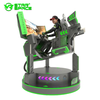 Offre Spéciale : Simulateur de Course VR Star Ultra 360 Rotatif avec Piste Réelle et Défis de Collisions Multi-Modes pour Salles d'Arcade et Centres de Divertissement Familial
