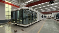Casa Capsula Prefabbricata Componibile da 11,5m con Interni Extra Larghi da 6,4m, Installazione Rapida, Casa Modulare Container