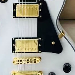 กีตาร์ไฟฟ้า OEM <span class=keywords><strong>LP</strong></span> ไม้มะฮอกกานี ขนาด 39 นิ้ว เคลือบเงา หน้าไม้แท้ หลัง/ข้างไม้โรสวูด ฟิงเกอร์บอร์ดไม้โรสวูด - Product Image 4