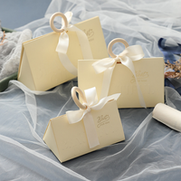 Caja de Regalo Redonda Moderna, Reciclable y Desechable, con Acabado Brillante y Laminado, con Formas Personalizadas para Bodas, Baby Showers y Eventos
