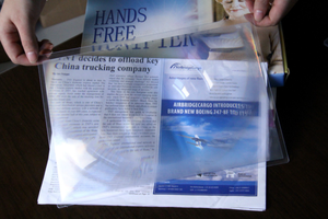 الجملة البلاستيك المكبر ورقة A4 فريسنل عدسة صفحة كاملة المكبرة لوح زجاج للقراءة - Product Image 5