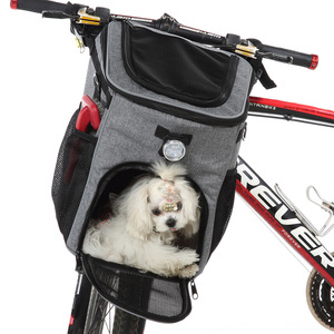 Multi Function Reflective Front Bicycle <strong>Pet</strong> Basket Foldable Dog <strong>Bike</strong> Basket <strong>Carrier</strong> <strong>Pet</strong> <strong>Carriers</strong> Travel Products - Product Image 2