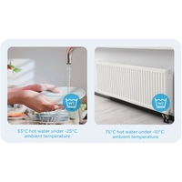 Midea 4.5 kW 1.5 HP 1.5 Toneladas MHC-V4WD2N7 R290 Bomba de Calor Monobloque Aire-Agua de Alta Eficiencia para Calentamiento de Agua Doméstico