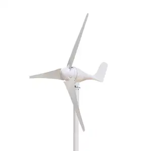 Tecnología de turbina eólica pequeña de alta eficiencia, arranque de Brisa, 1,5 m/s, 12/24V, 100W, generador de turbina eólica de molino de viento