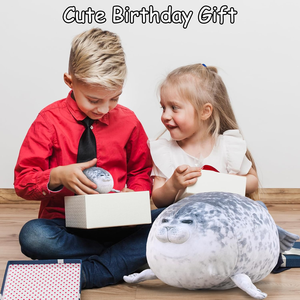 2025 Nueva almohada de sello lindo juguete de peluche de sello con 4 peluches de sello de bebé en su barriga animales de peluche de algodón regalo para niños - Product Image 5