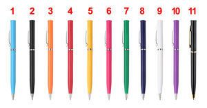 ปากกาลูกลื่นพลาสติกหมุนได้หลากสีขายดี พร้อมพิมพ์โลโก้ตามสั่ง ผู้ผลิตสำหรับของขวัญเครื่องเขียนเพื่อการโฆษณา - Product Image 6