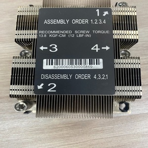 Supermicro 1U thụ động CPU tản nhiệt ổ cắm LGA3647-0 SNK-P0067PS - Product Image 2