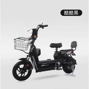 TH007+ Vélo électrique de ville classique à deux places, moteur sans balais chinois pas cher de 350W, 48V 12AH, moteur de moyeu arrière, design électronique - Product Image 4