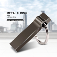 Clé USB Mini Métal avec Logo Personnalisé 2.0, Extension 32 Go 128 Go, Clé USB 64 Go 2 Go 4 Go 32 Go 16 Go 8 Go