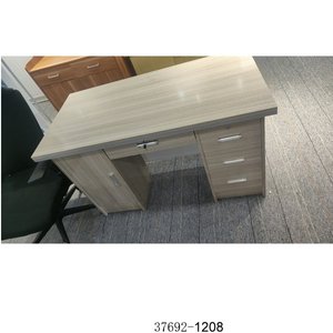Modern Office <b>Desk</b> With Wooden Storage <b>Cabinet</b> Contemporary Design For Home Office Freestanding 37692-1208 - Product Image 6