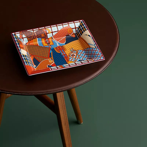 Cendrier <span class=keywords><strong>en</strong></span> céramique de style europé<span class=keywords><strong>en</strong></span> à motif 4 chevaux pour la décoration de la maison et des hôtels, pour la collection Pour <span class=keywords><strong>Sortir</strong></span>, avec plateau de rangement - Product Image 6